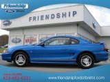 1998 Bright Atlantic Blue Ford Mustang V6 Coupe #56086918