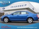 2012 Blue Flame Metallic Ford Fusion SE V6 #56086915