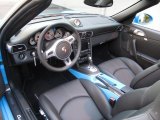 2012 Porsche 911 Turbo S Cabriolet Black Interior