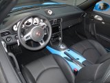 2012 Porsche 911 Turbo S Cabriolet Black Interior