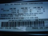 2009 MAZDA3 Color Code for Metropolitan Gray Mica - Color Code: 36C