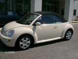 2003 Harvest Moon Beige Volkswagen New Beetle GLS Convertible #5602796