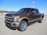 2012 Ford F350 Super Duty King Ranch Crew Cab 4x4 Front 3/4 View