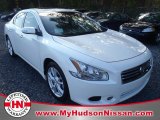 2012 Winter Frost White Nissan Maxima 3.5 SV #56086681