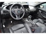 2009 BMW 6 Series 650i Convertible Black Dakota Leather Interior
