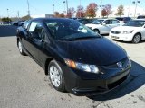 Crystal Black Pearl Honda Civic in 2012