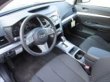 2010 Subaru Legacy 2.5i Sedan Off Black Interior