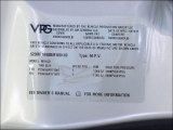 2011 VPG MV-1 DX Info Tag