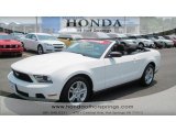2010 Performance White Ford Mustang V6 Convertible #56186907