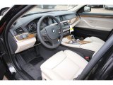 2012 BMW 5 Series 528i Sedan Oyster/Black Interior