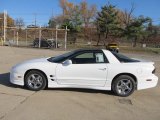 Arctic White Pontiac Firebird in 2002