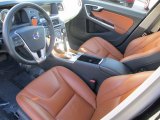 2011 Volvo S60 T6 AWD Beechwood Brown/Off Black Interior