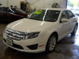 2011 White Suede Ford Fusion SEL V6 #56189370