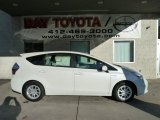 2012 Blizzard White Pearl Toyota Prius v Three Hybrid #56188907