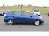 2012 Toyota Prius v Blue Ribbon Metallic