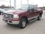 2007 Ford F250 Super Duty Dark Toreador Red Metallic