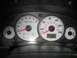 2001 Ford Escape XLS V6 4WD Gauges