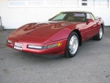 1995 Brilliant Red Metallic Chevrolet Corvette Convertible #5610616