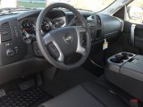 2012 Chevrolet Silverado 1500 LT Extended Cab Ebony Interior