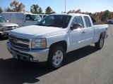 2012 Summit White Chevrolet Silverado 1500 LT Extended Cab 4x4 #56189292