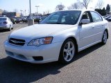 2007 Satin White Pearl Subaru Legacy 2.5i Sedan #5605612