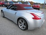 2010 Nissan 370Z Sport Touring Roadster Wine Leather Interior
