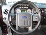 2010 Ford F250 Super Duty Lariat Crew Cab 4x4 Steering Wheel
