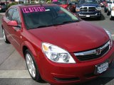 2007 Berry Red Saturn Aura XE #5611990