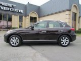 2008 Dark Currant Red Infiniti EX 35 Journey AWD #56231307