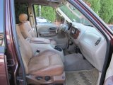 2003 Ford F150 King Ranch SuperCrew 4x4 Castano Brown Leather Interior