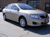 2009 Desert Sand Mica Toyota Corolla LE #5595068