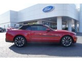 Red Candy Metallic Ford Mustang in 2011
