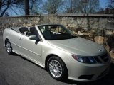 2008 Parchment Silver Metallic Saab 9-3 2.0T Convertible #5601281