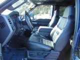 2008 Ford F350 Super Duty FX4 SuperCab 4x4 Black Interior