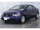 2009 Royal Blue Pearl Honda Civic LX Coupe #56231252