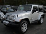 2010 Bright Silver Metallic Jeep Wrangler Sahara 4x4 #56231485