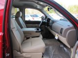 2012 Chevrolet Silverado 2500HD LT Crew Cab 4x4 Light Cashmere Interior