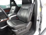 2010 Ford F150 Lariat SuperCrew Black Interior