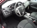 2012 Chrysler 200 Touring Sedan Black Interior