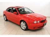 2002 Phoenix Red Jaguar X-Type 3.0 #56231372