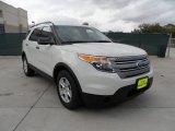 2012 White Suede Ford Explorer FWD #56231155