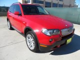 2008 Crimson Red BMW X3 3.0si #56275278