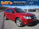 2009 Inferno Red Crystal Pearl Dodge Journey SXT AWD #56275647