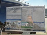 2012 Hyundai Santa Fe GLS Window Sticker