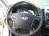 2012 Hyundai Santa Fe Limited V6 Steering Wheel