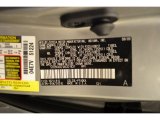 2010 Sienna Color Code for Silver Shadow Pearl - Color Code: 1D7