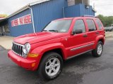 2005 Flame Red Jeep Liberty Limited 4x4 #56276005