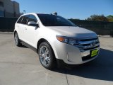 2012 White Platinum Metallic Tri-Coat Ford Edge Limited EcoBoost #56275251