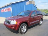 2007 Red Rock Crystal Pearl Jeep Grand Cherokee Limited 4x4 #56275997