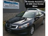 2008 Nighthawk Black Pearl Honda Accord LX-P Sedan #56275237